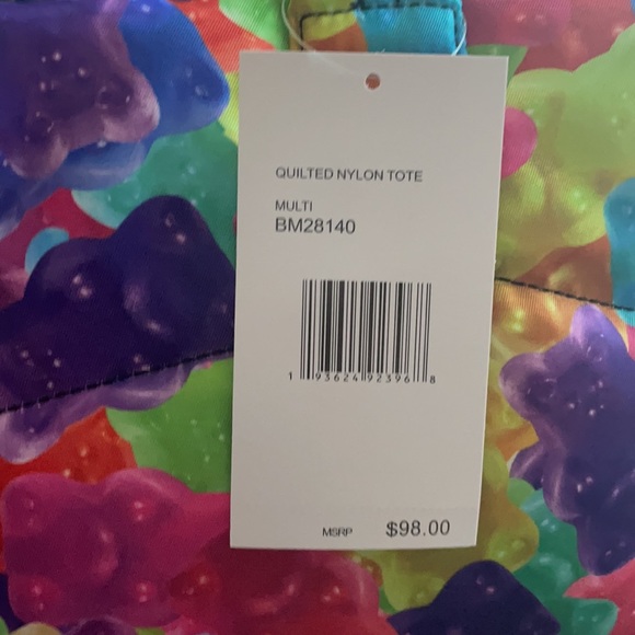 Betsey Johnson 🧡 YUMMY GUMMY NYLON TOTE 🧡 - Picture 5 of 5